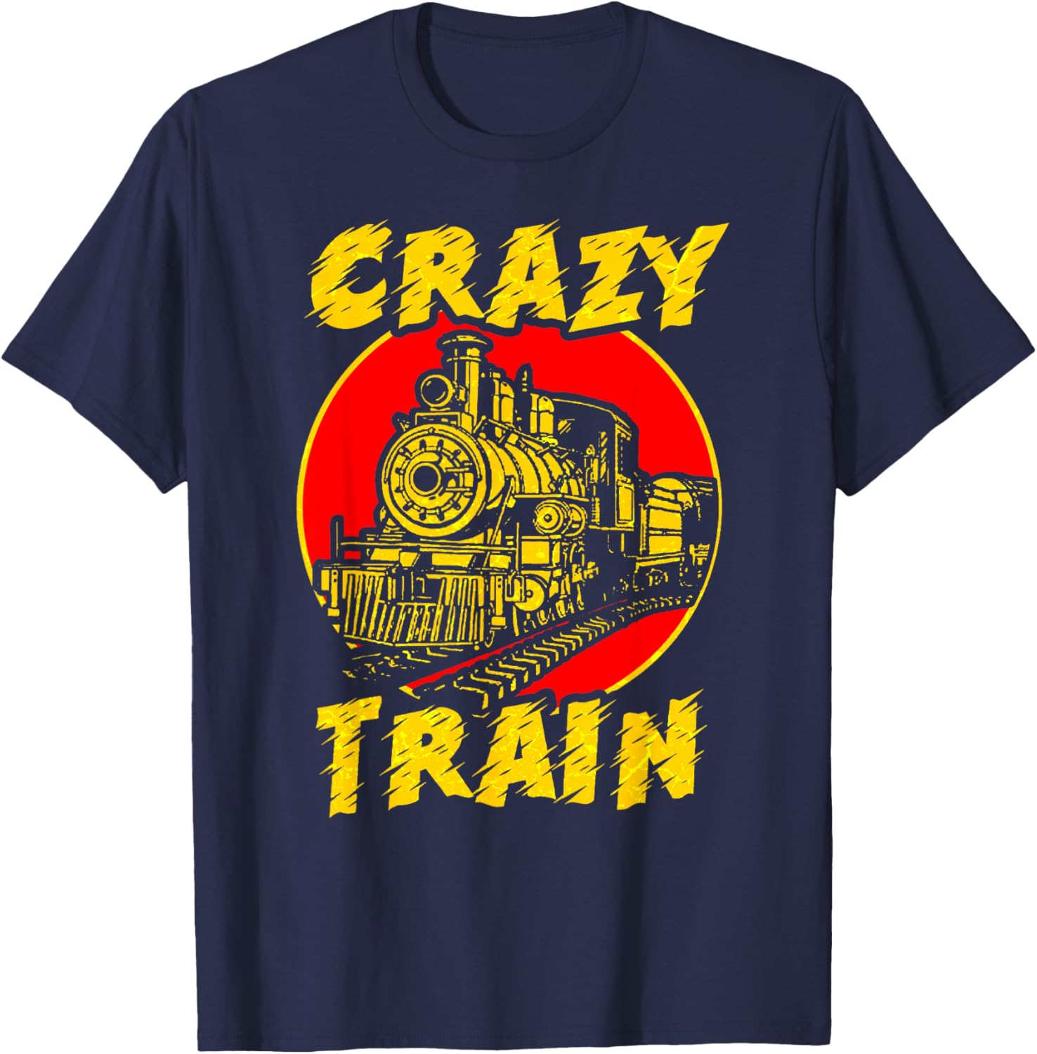 Crazy Train T-Shirt - T-Shirt | Navy