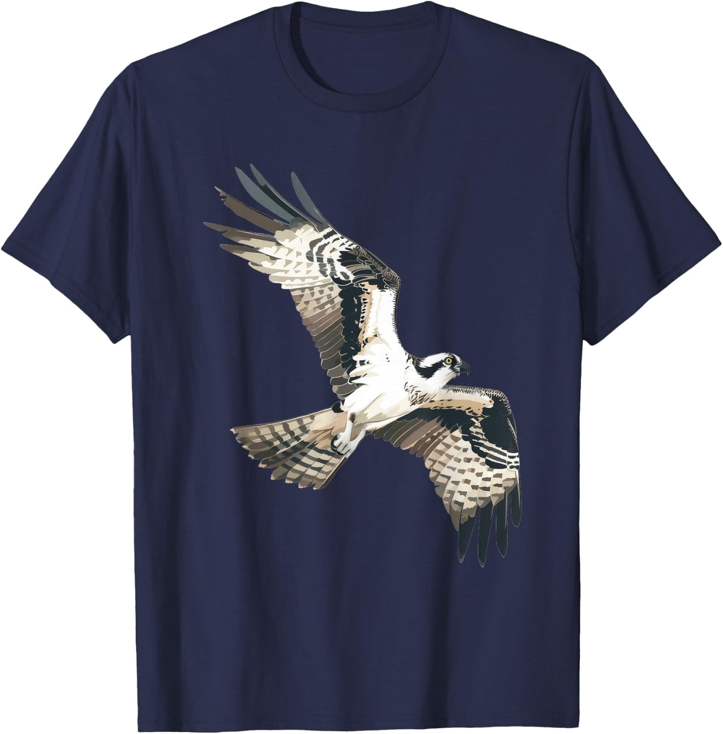 Osprey Bird In The Wilderness T-Shirt - T-Shirt | Navy