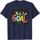 Goal Statement Outfit -Kids Black Small Graphic Space Office Graphic T-Shirt - T-Shirt | Navy