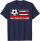 Ready To Kick Off 6th Grade First Day Of School Soccer Lover T-Shirt - T-Shirt | Navy
