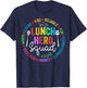 Lunch Hero Squad Funny Lunch Lady School Cafeteria Worker T-Shirt - T-Shirt | Navy