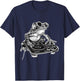 Frog Music DJ Music Producer Turntable DJ Frog Beatmaker T-Shirt - T-Shirt | Navy