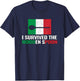 I Survived The Wooden Spoon T-Shirt - T-Shirt | Navy