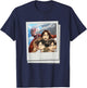 Attack on Titan See The Walls! Tourist Polaroid Photo Anime T-Shirt - T-Shirt | Navy