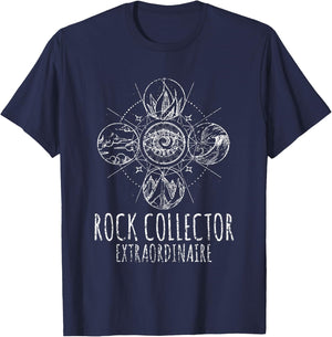 Rock Collector Extraordinaire Geologists Geology Geologist T-Shirt - T-Shirt | Navy