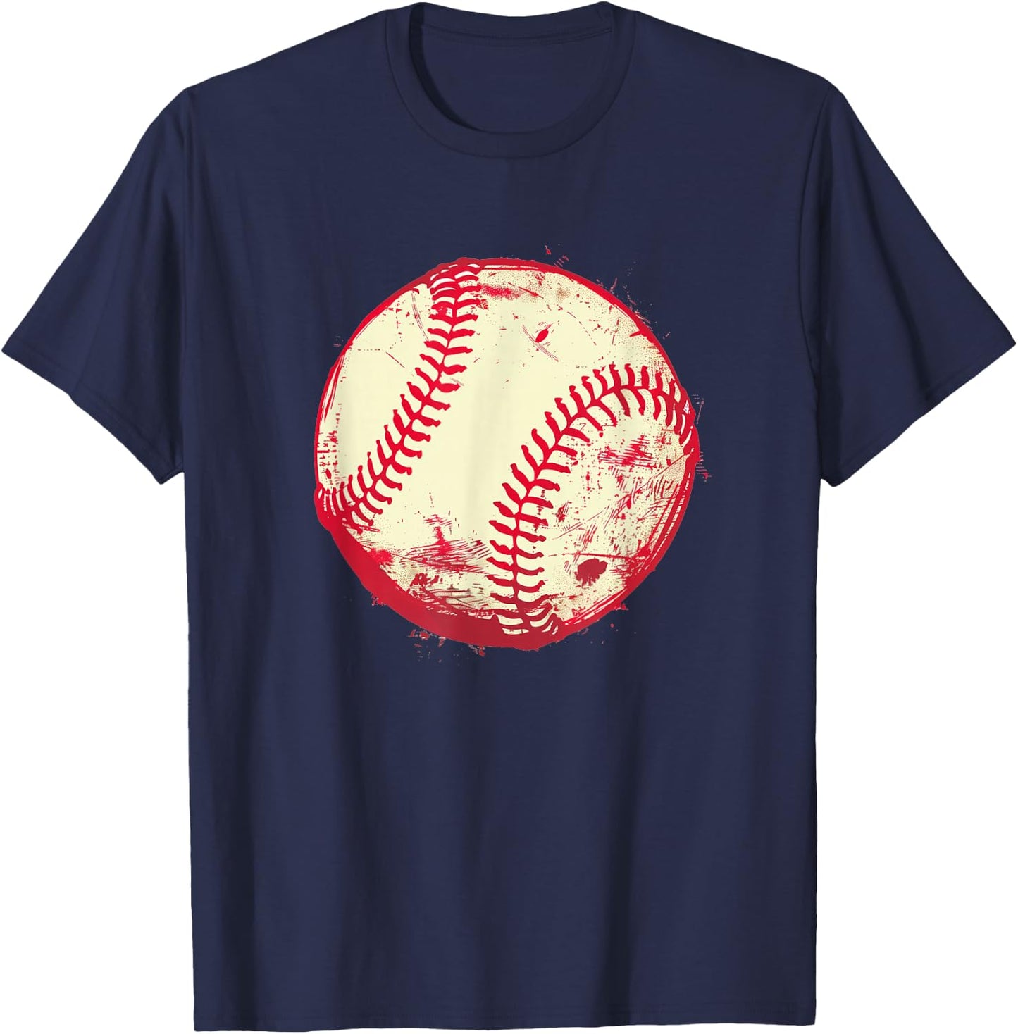 Baseball Player and Fan T-Shirt - T-Shirt | Navy