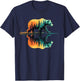 Nature Forest Mountains Trees Wildlife Bear T-Shirt - T-Shirt | Navy