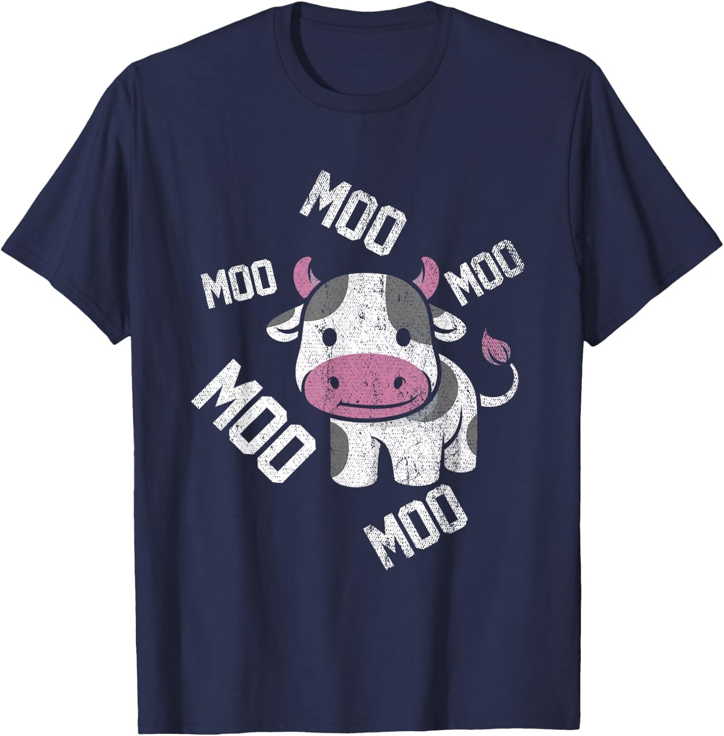 Moo Cow T-Shirt - T-Shirt | Navy
