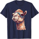 Camel Desert Animal Camel T-Shirt - T-Shirt | Navy
