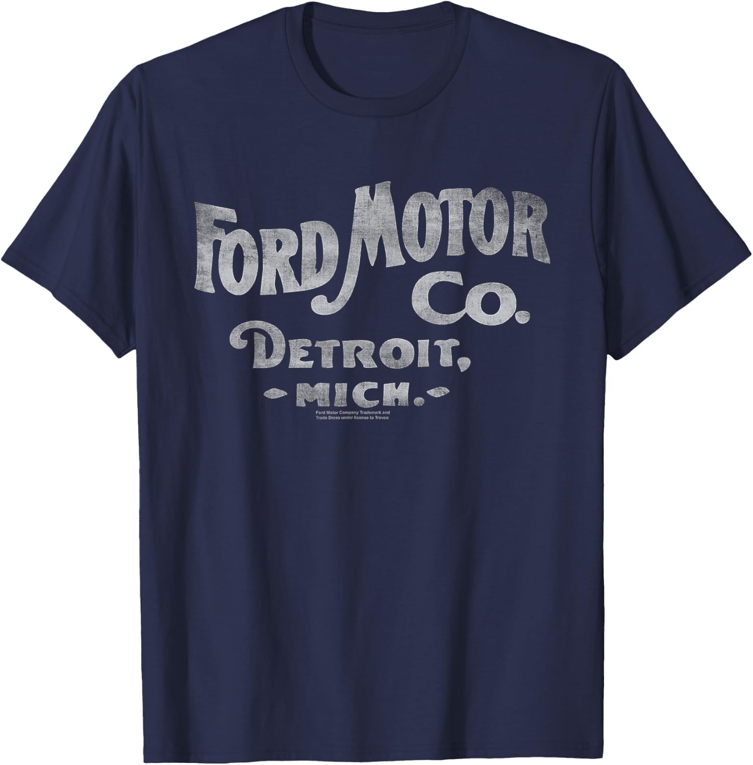 Ford Detroit Michigan Classic T-Shirt - T-Shirt | Navy