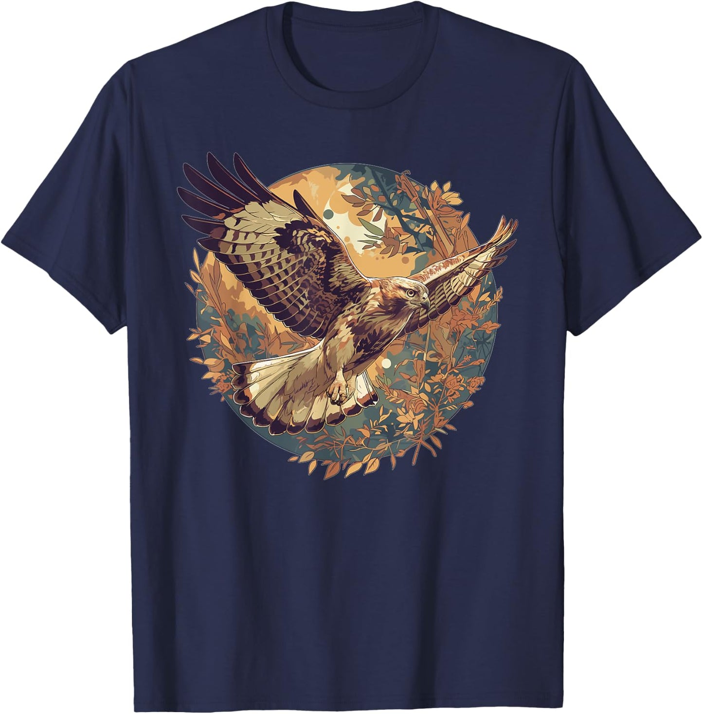 Hawks Hawk T-Shirt - T-Shirt | Navy
