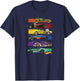 Hot Wheels Multi Car T-Shirt - T-Shirt | Navy