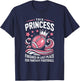 Fantasy Football Princess Funny Draft Party Loser T-Shirt - T-Shirt | Navy