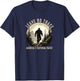 Leave No Trace America National Parks Shirt Funny Sasquatch T-Shirt - T-Shirt | Navy