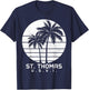 St. Thomas US Virgin Islands Pride Vacation USVI Vintage T-Shirt - T-Shirt | Navy