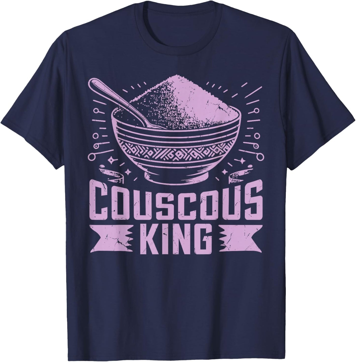 Couscous King Couscous T-Shirt - T-Shirt | Navy