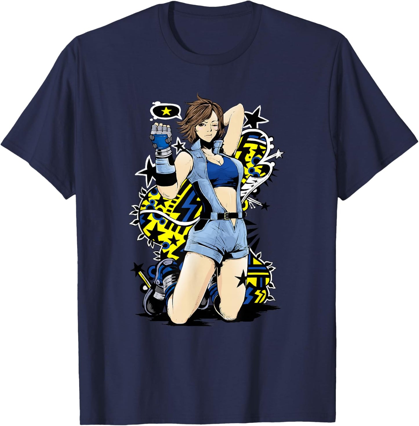 TEKKEN7 Asuka 002 T-Shirt - T-Shirt | Navy