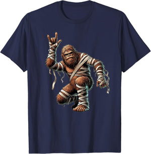 Bigfoot Sasquatch Halloween Bigfoot Women Kids T-Shirt - T-Shirt | Navy