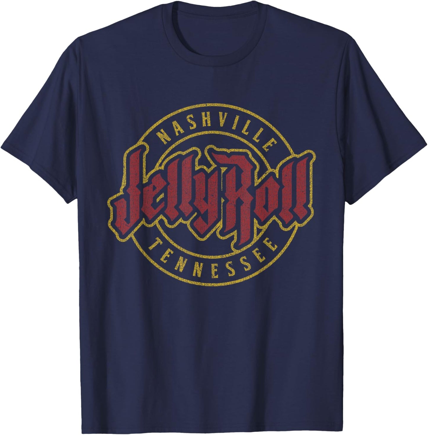 Jelly Roll - Stamp T-Shirt - T-Shirt | Navy