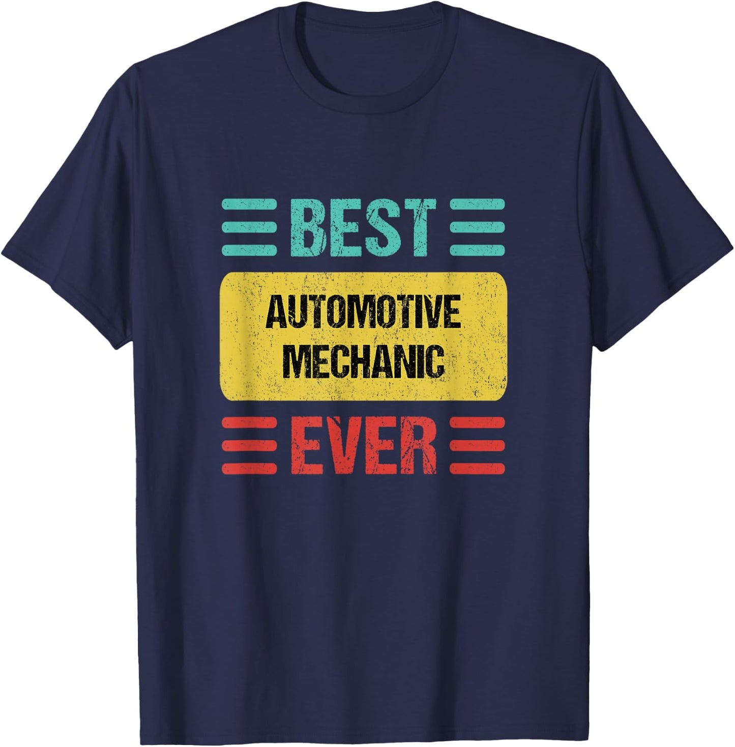Automotive Mechanic T-Shirt - T-Shirt | Navy