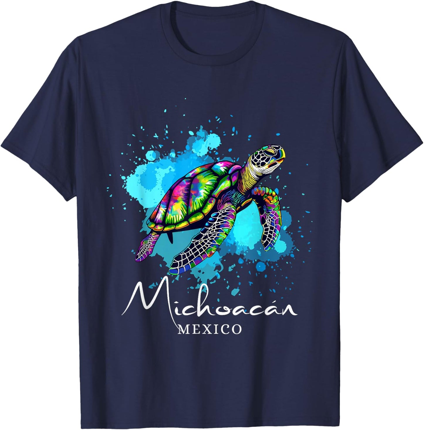 Michoacán Mexico Souvenir T-Shirt - T-Shirt | Navy
