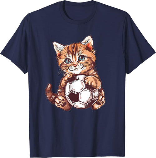 Cute Soccer Cat