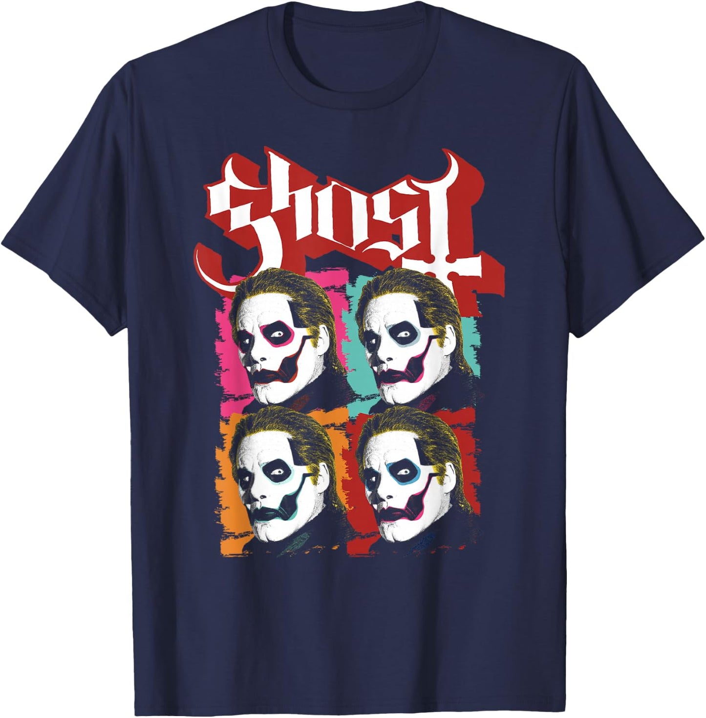 Ghost – Pop Art T-Shirt - T-Shirt | Navy