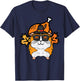 Thanksgiving Guinea Pig Turkey Day Fall Pet Men Women Kids T-Shirt - T-Shirt | Navy
