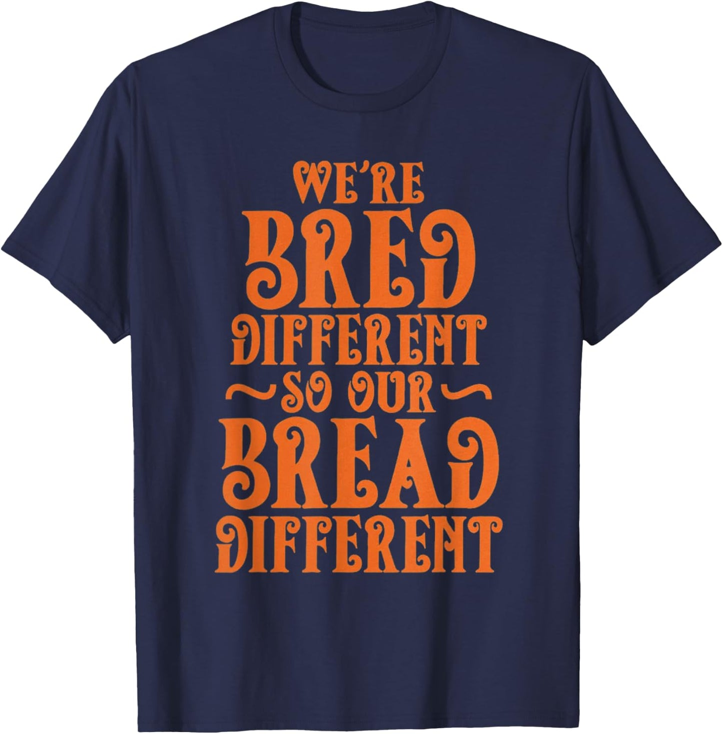 Graphic Olive Army Solar Orange Black Retro to Match T-Shirt - T-Shirt | Navy