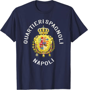 Quartieri Spagnoli Napoli Avvocata Montecalvario T-Shirt - T-Shirt | Navy