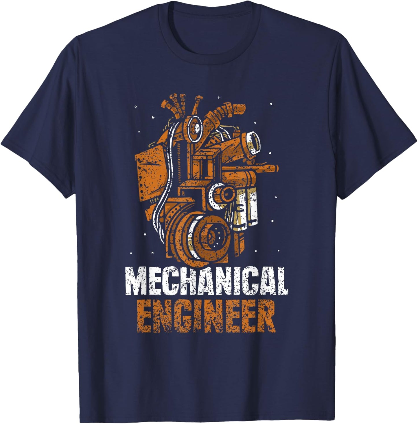 Mechanical Engineer Study Graduate Engineering Student T-Shirt - T-Shirt | Navy