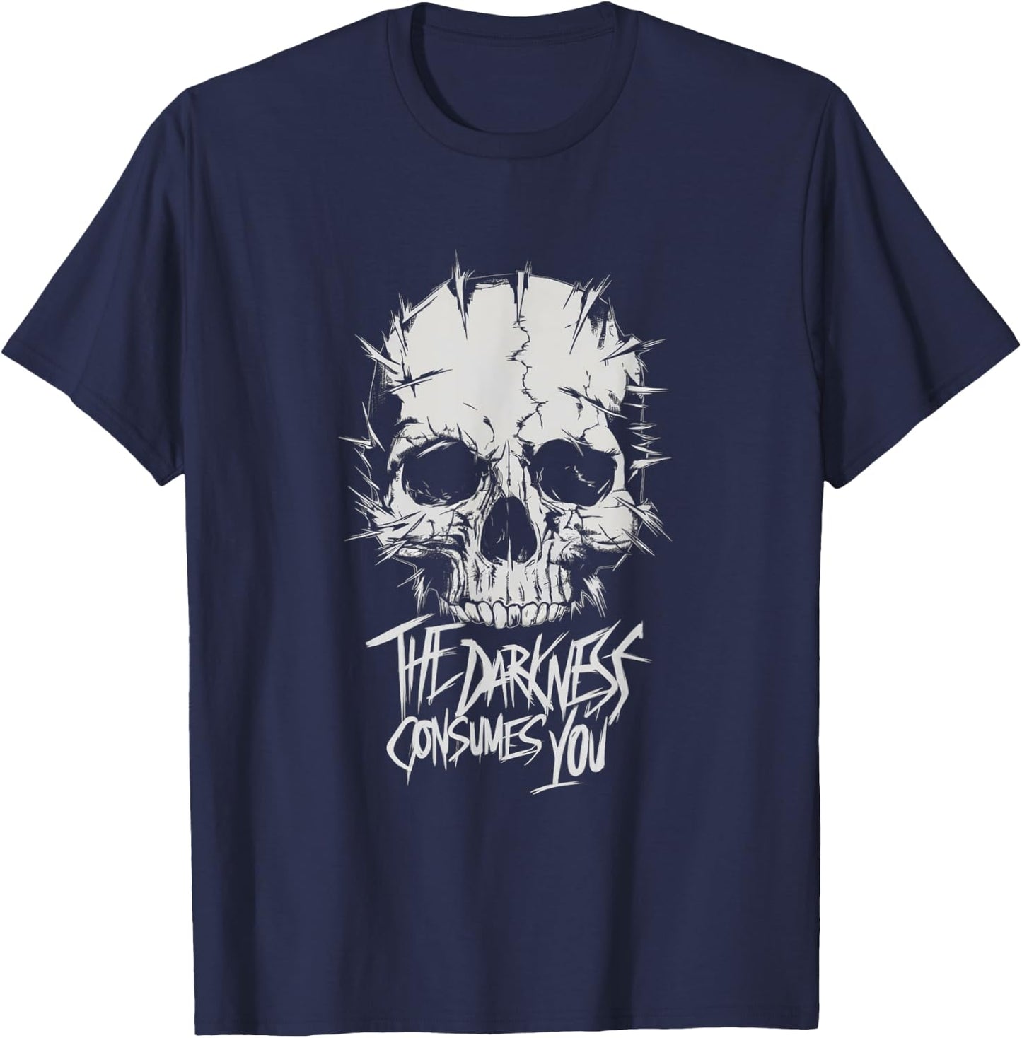 The Darkness Consumes You - Online Raid Gamer Guardian T-Shirt - T-Shirt | Navy