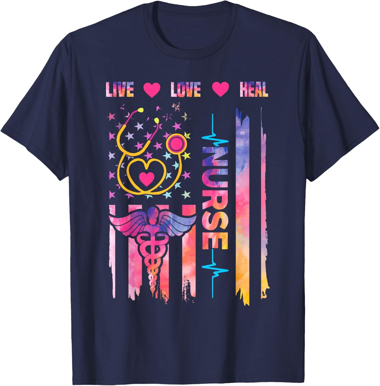 Nurse Week Nurse, Nurse Appreciation Nurse T-Shirt - T-Shirt | Navy