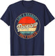 Poopaw Like A Grandpa Only Cooler Retro Father's Day Men T-Shirt - T-Shirt | Navy