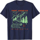 Port Angeles Washington Cool Souvenir Rustic Port Angeles T-Shirt - T-Shirt | Navy