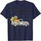Cottontail farms carrot company vintage Easter day truck T-Shirt - T-Shirt | Navy