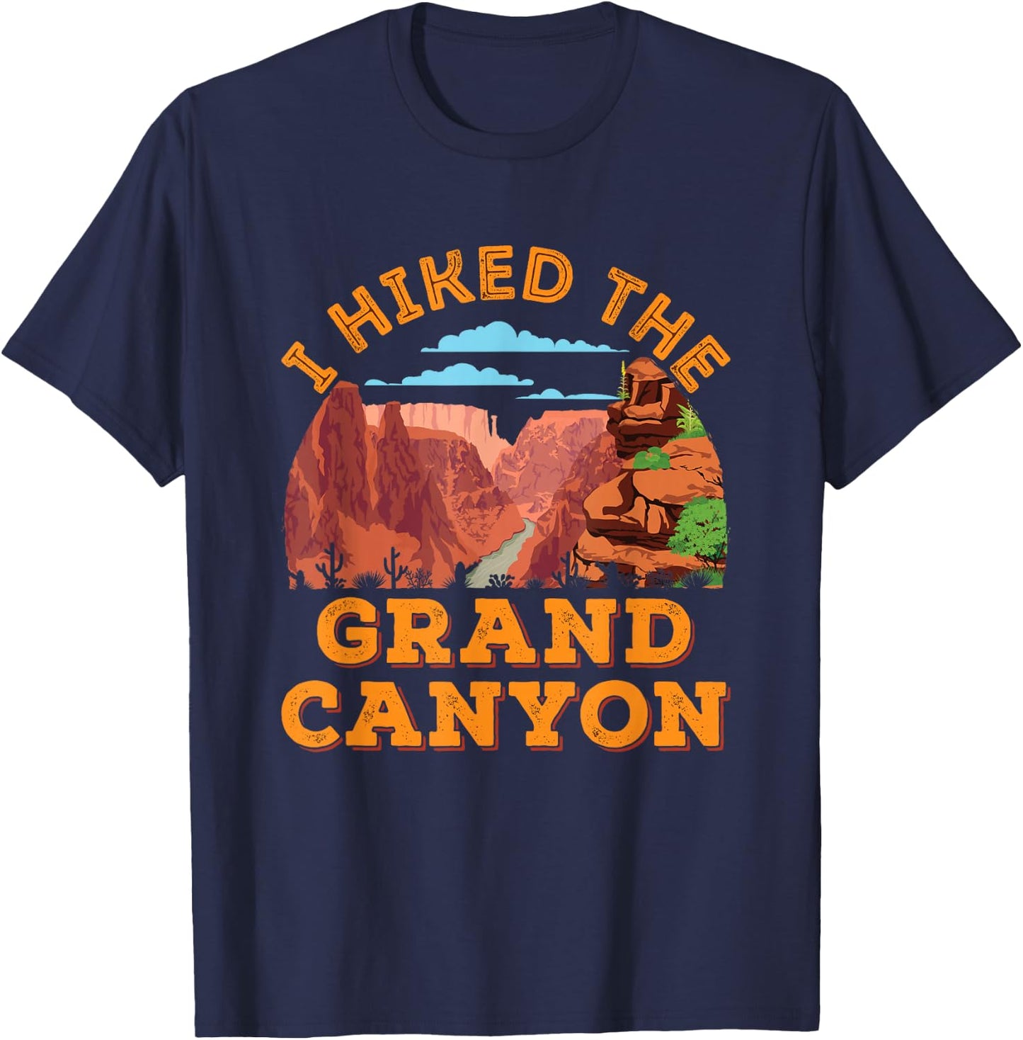 Grand Canyon Hiking T-Shirt - T-Shirt | Navy