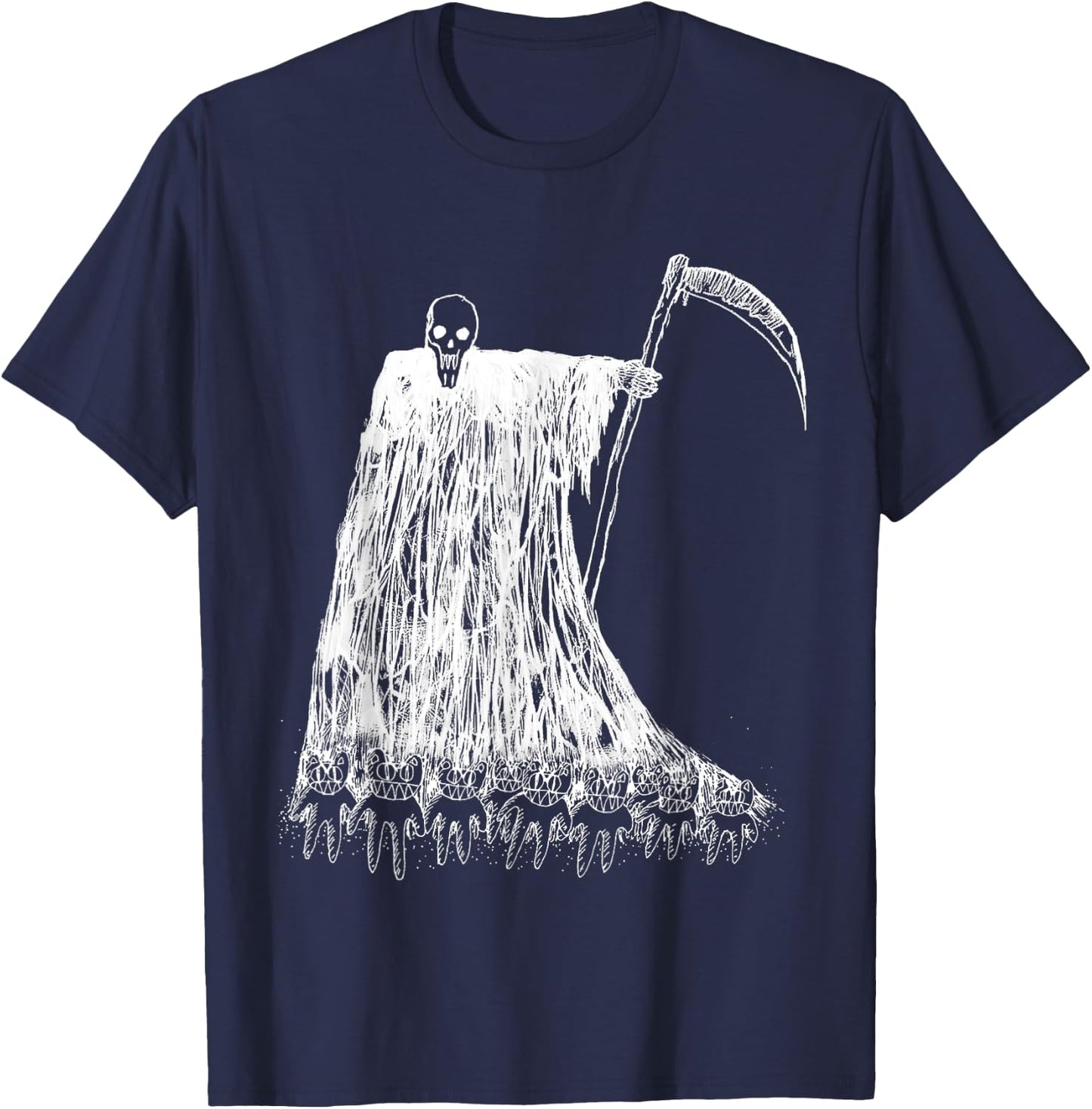 Graphic Radiomusic Vaporware Classic Art Halloween Outfits T-Shirt - T-Shirt | Navy