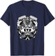 The Dirty Gringo Evo Motorcycle Evolution VTwin Flash Tattoo T-Shirt - T-Shirt | Navy