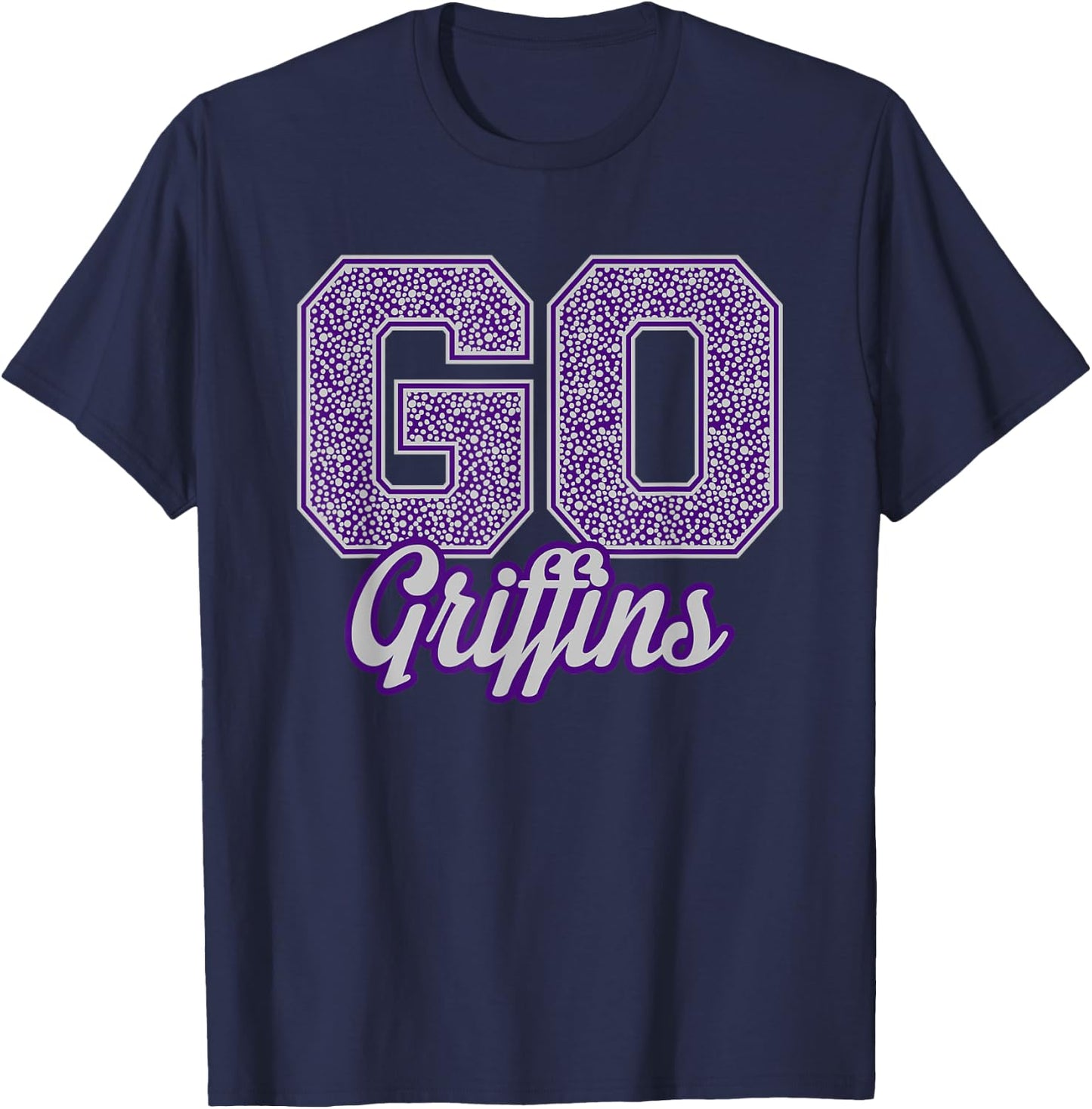 Dutchtown Griffins GO! School Pride T-Shirt - T-Shirt | Navy