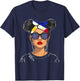 Philippines Flag Outfit for Woman American Souvenir Filipina T-Shirt - T-Shirt | Navy