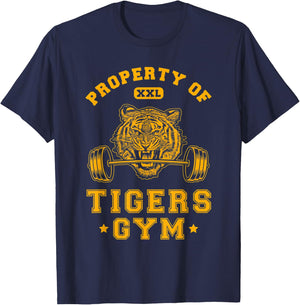Tigers Gym T-Shirt - T-Shirt | Navy