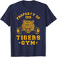 Tigers Gym T-Shirt - T-Shirt | Navy