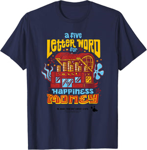 SpongeBob SquarePants Mr. Krabs Money T-Shirt - T-Shirt | Navy