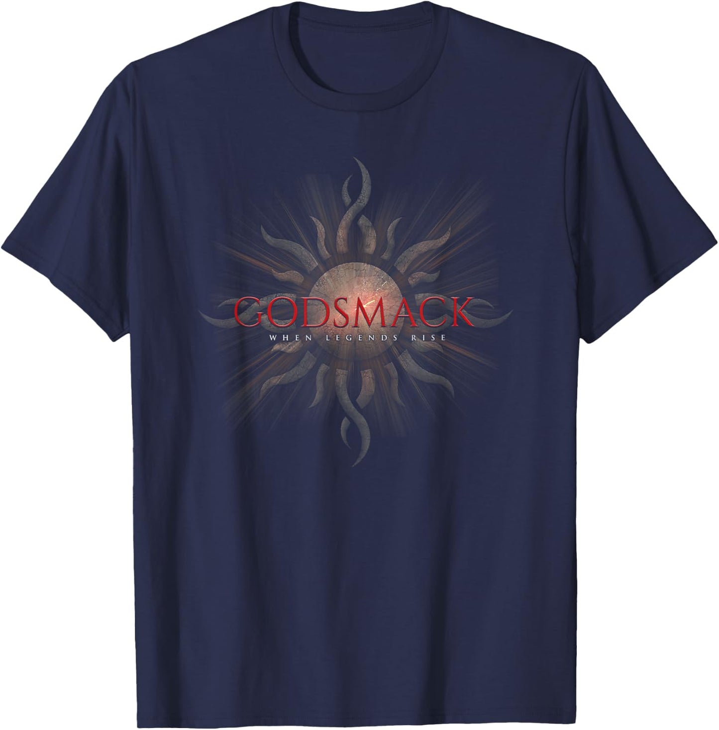 Godsmack – When Legends Rise T-Shirt - T-Shirt | Navy