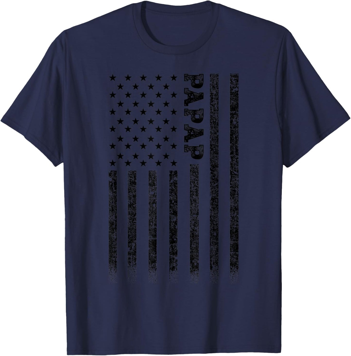 Papap American Flag T-Shirt - T-Shirt | Navy