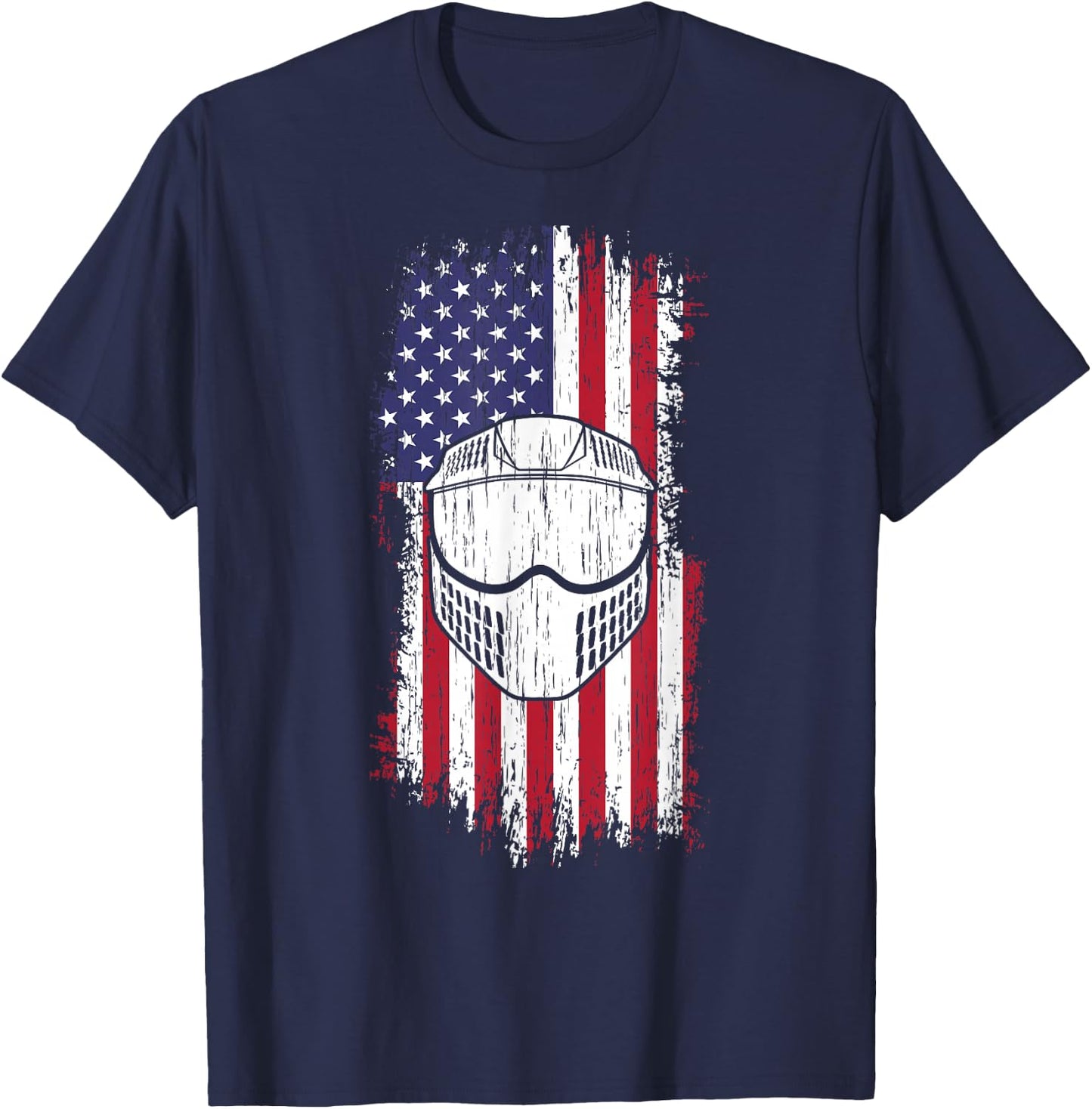 Airsoft Shirt - Grunge Airsoft T-Shirt - T-Shirt | Navy