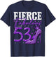 53rd Birthday Fierce Fabulous and 53 Year Old Gifts Heels T-Shirt - T-Shirt | Navy