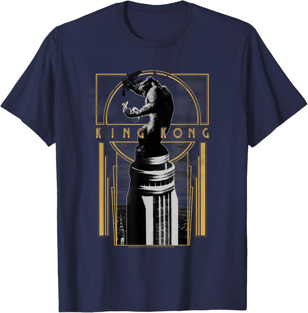 King Kong Deco T-Shirt - T-Shirt | Navy
