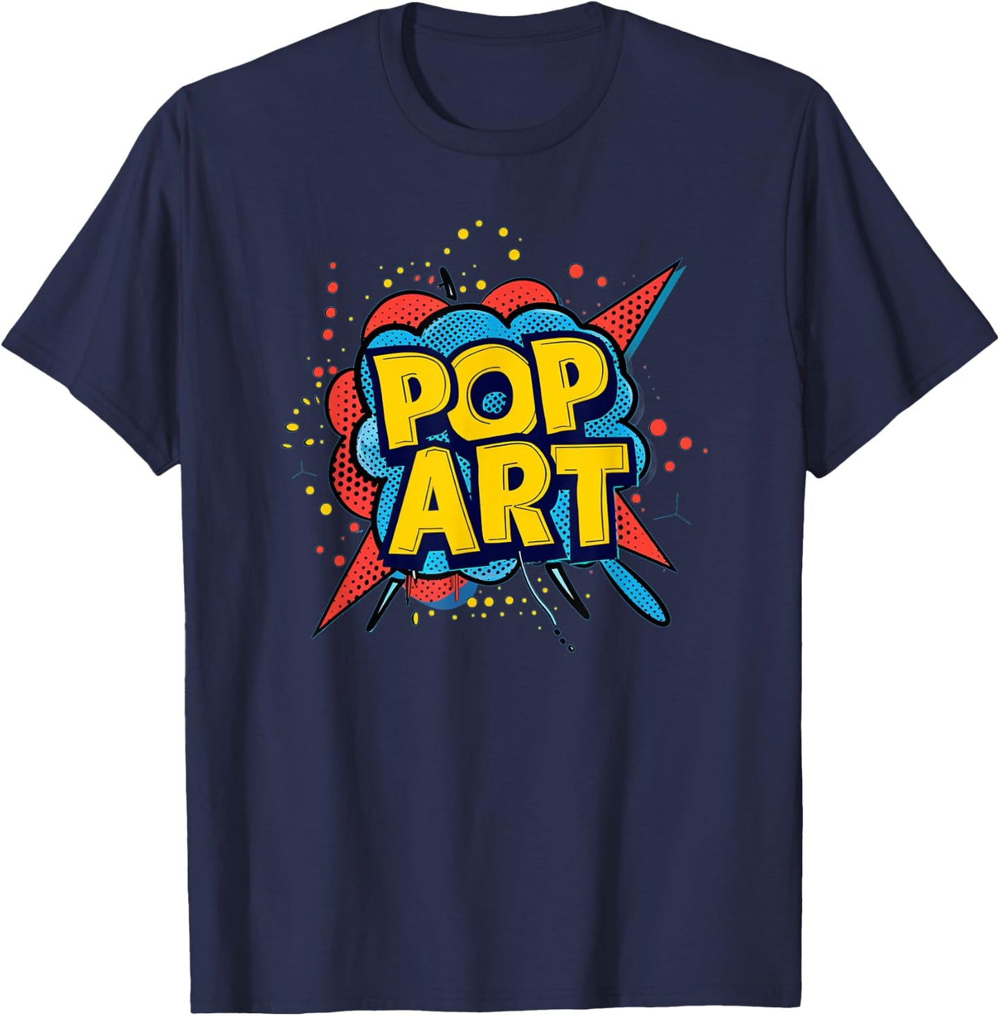 Pop Art Costume for Man and Woman T-Shirt - T-Shirt | Navy